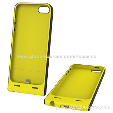 Power Bank Cases for iPhone 5, with Built-in 16 to 32GB Memory Inside